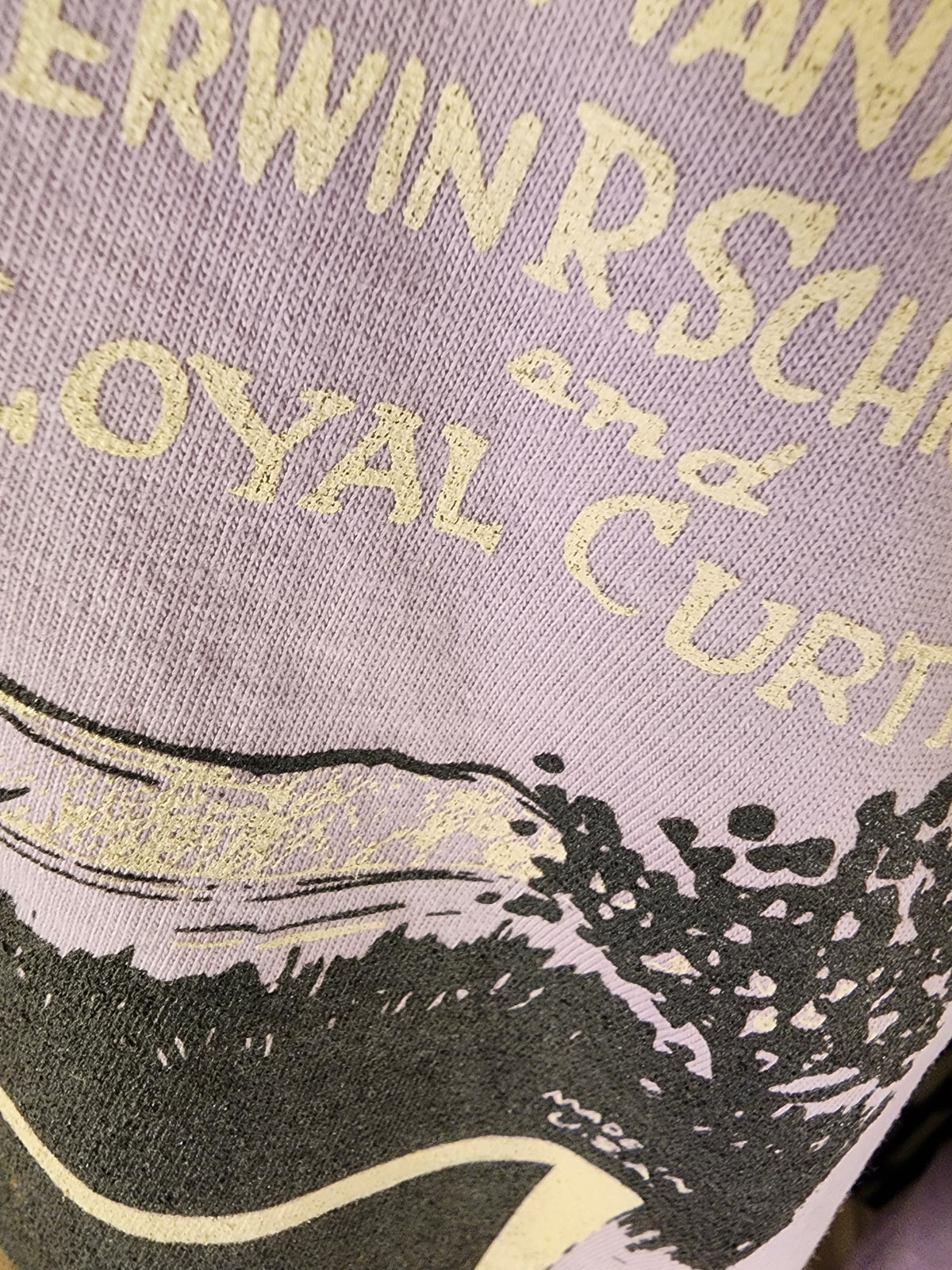 Vintage Sheet Music tee; "Drifting and Dreaming" Comfort Colors Tee, Pastel Violet SM-3X