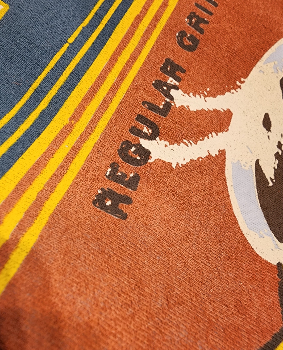 Vintage Coffee Label tee; "Bunn Wishbone Coffee", Comfort Colors tee, Sky Blue