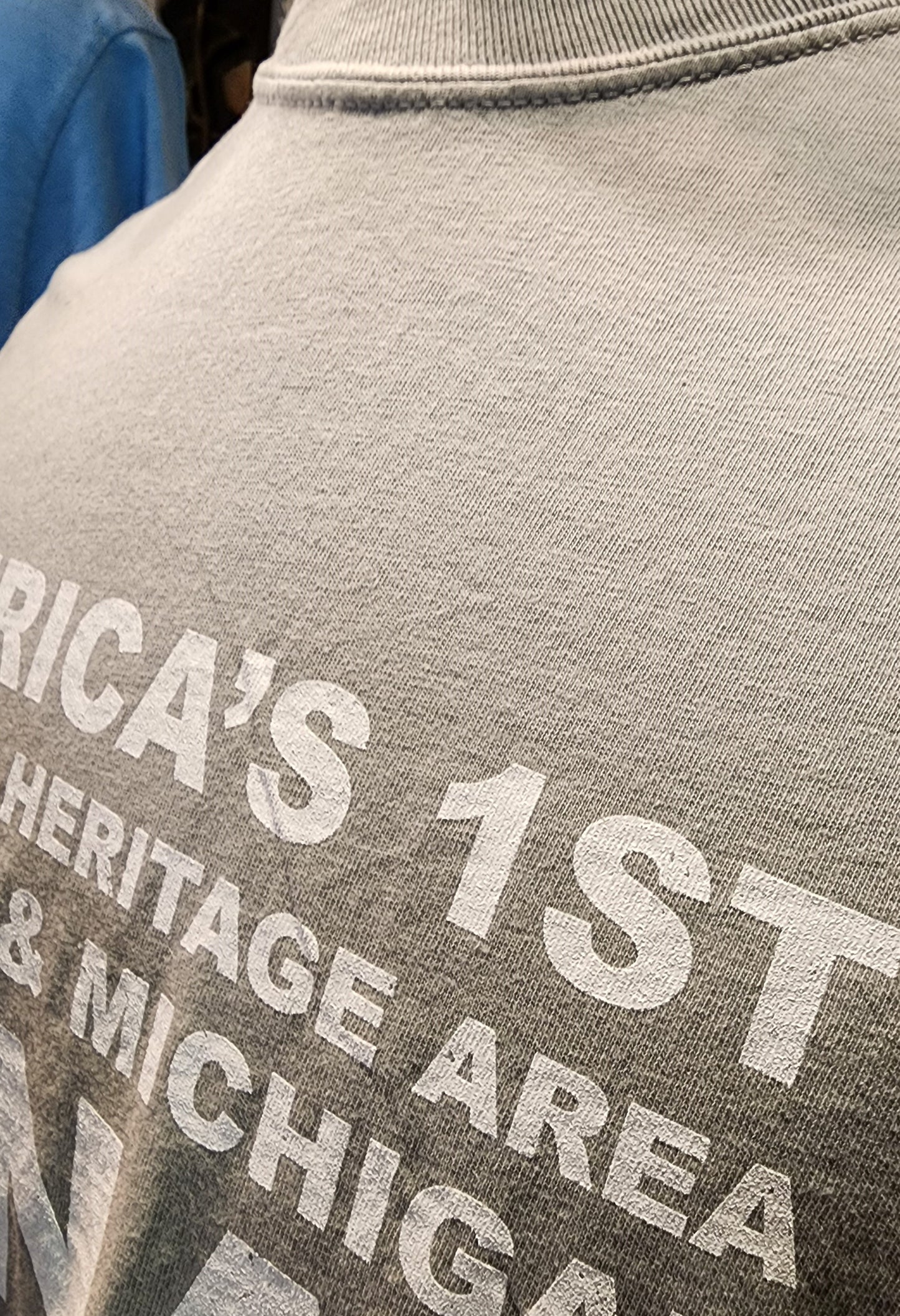 I&M Canal Visitor Center Lock 16 Comfort Colors tee, Bay